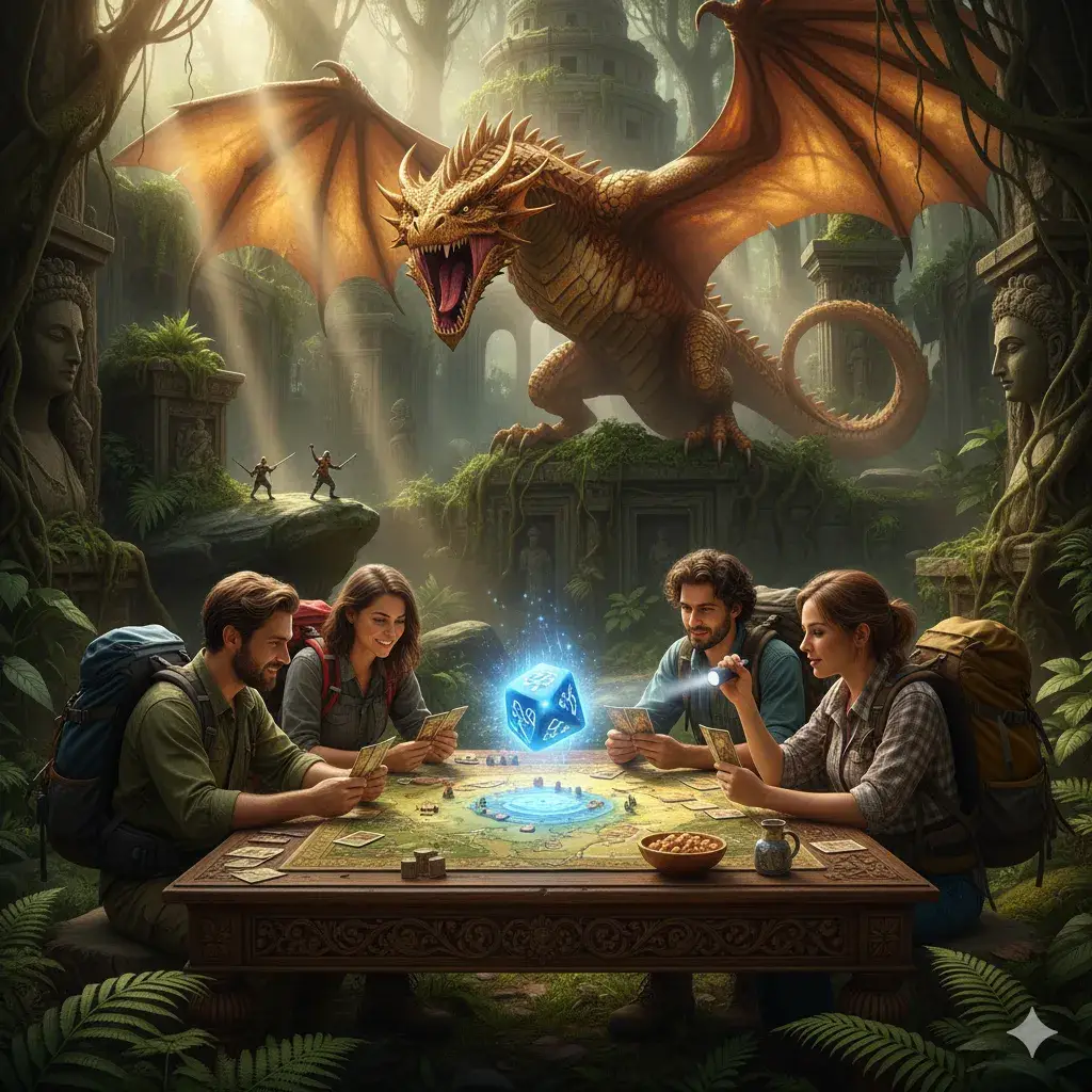 Jeu de société d'aventures