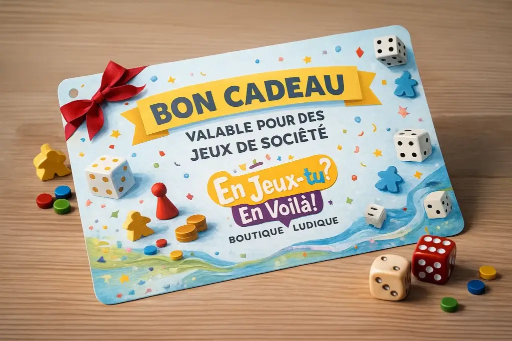 Bons cadeaux jeux de société