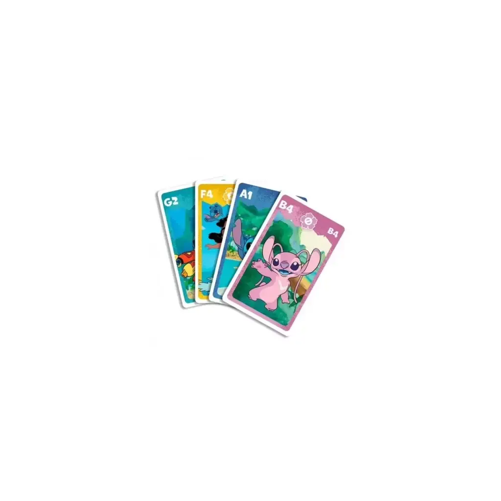 Jeu de familles 4 en 1 – Stitch 2 Jeu de familles 4 en 1 – Stitch – Image 2