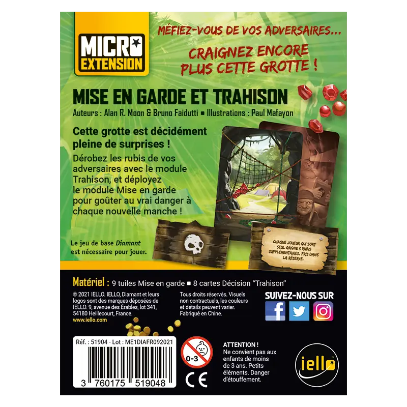 Diamant - Mise en Garde et Trahison 2 Diamant - Mise en Garde et Trahison – Image 2