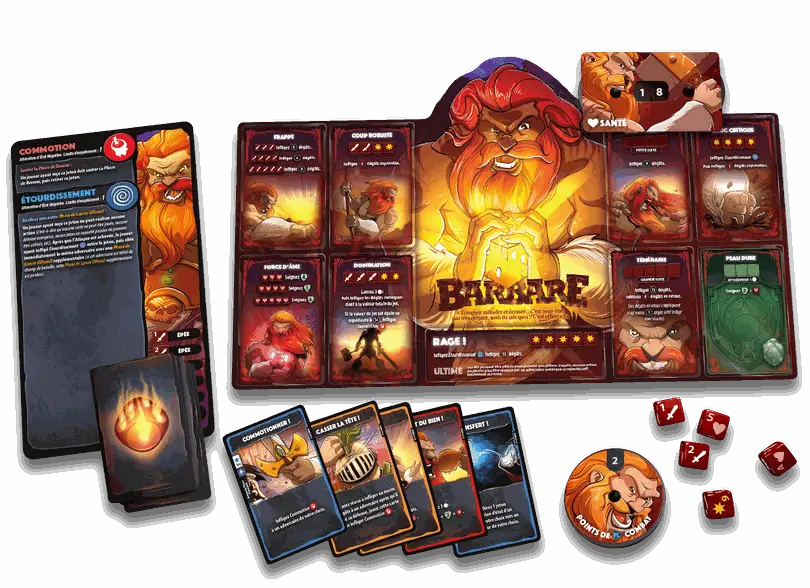 Dice Throne - Saison 1 - Barbare vs Elfe Lunaire 2 Dice Throne - Saison 1 - Barbare vs Elfe Lunaire – Image 2