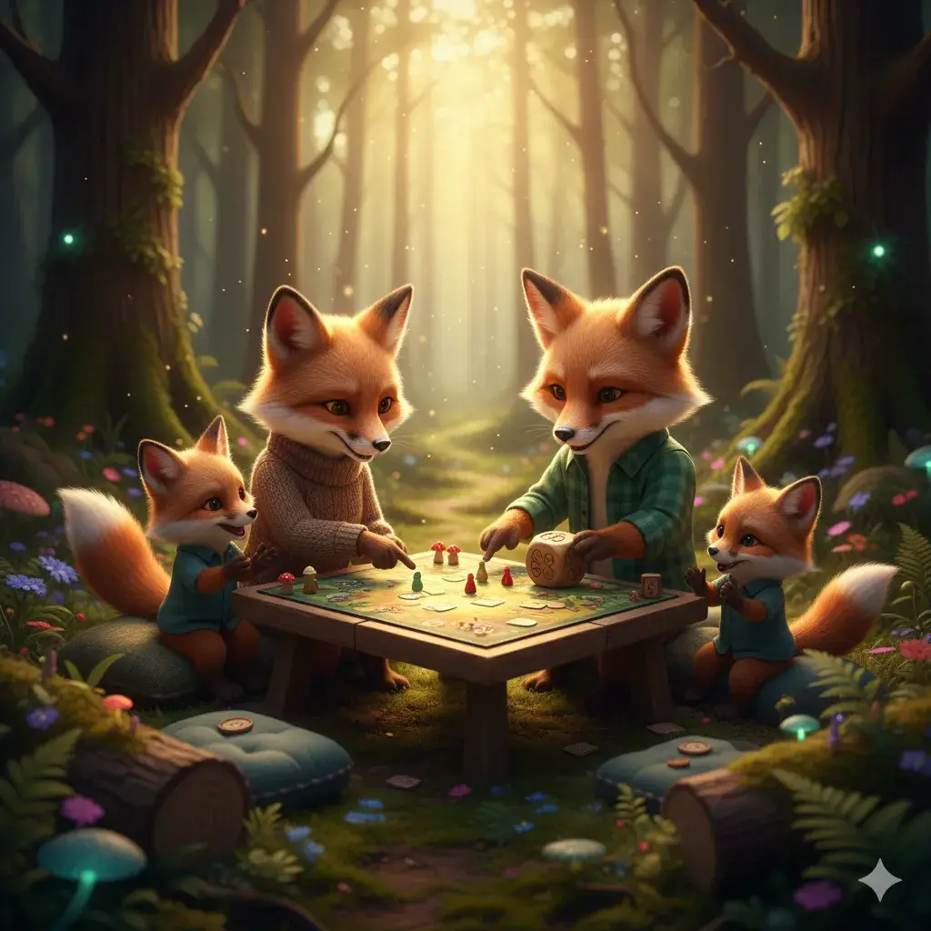 jeux de société nature renards