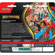 Pokemon - ME 01 - Méga-évolution - Blister 3bs (Tripack) 2 Pokemon - ME 01 - Méga-évolution - Blister 3bs (Tripack) – Image 2