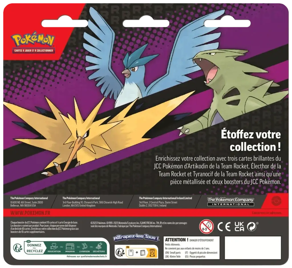 Pokemon - Pack promo 2 boosters (3 cartes promo) - 2025/10 2 Pokemon - Pack promo 2 boosters (3 cartes promo) - 2025/10 – Image 2